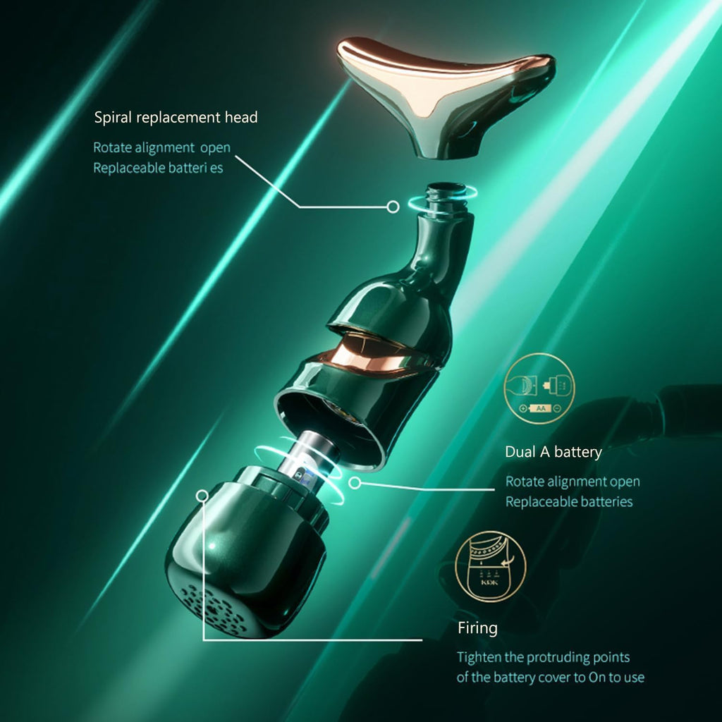 3-in-1 Anti-Wrinkle Face, Neck & Eye Massager