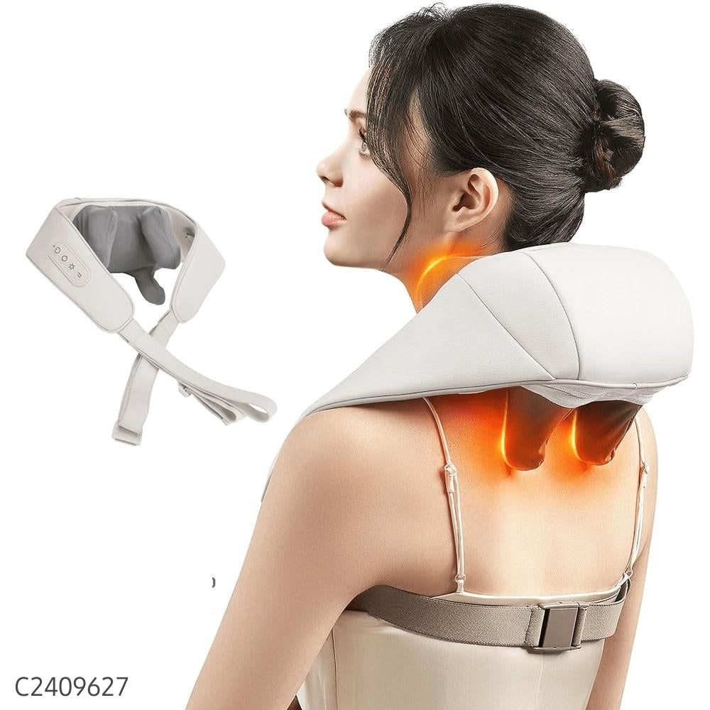 Wireless Neck & Back Massager with Heat – Deep Tissue Pain Relief for Neck, Shoulders, Back & More
